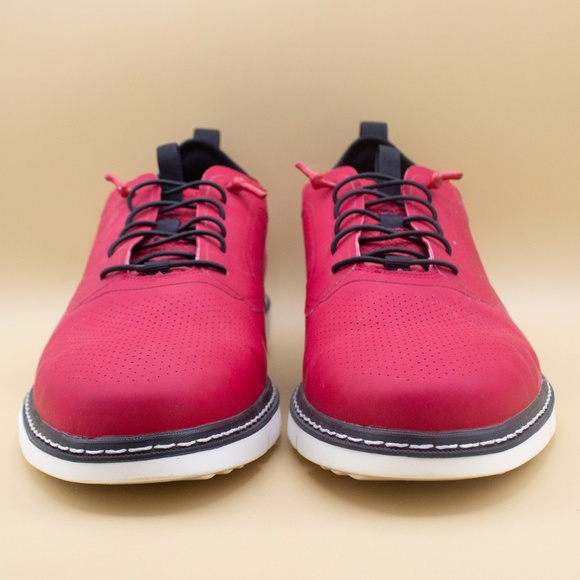 Stacy Adams Synchro Red Oxford Dress Shoes Men's Size 11.5 M - Picture 2 of 8